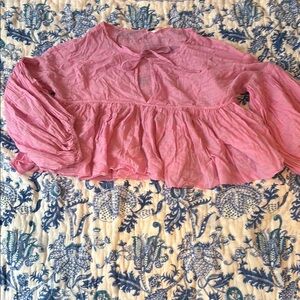 Free People Pink Women's Top Size XS